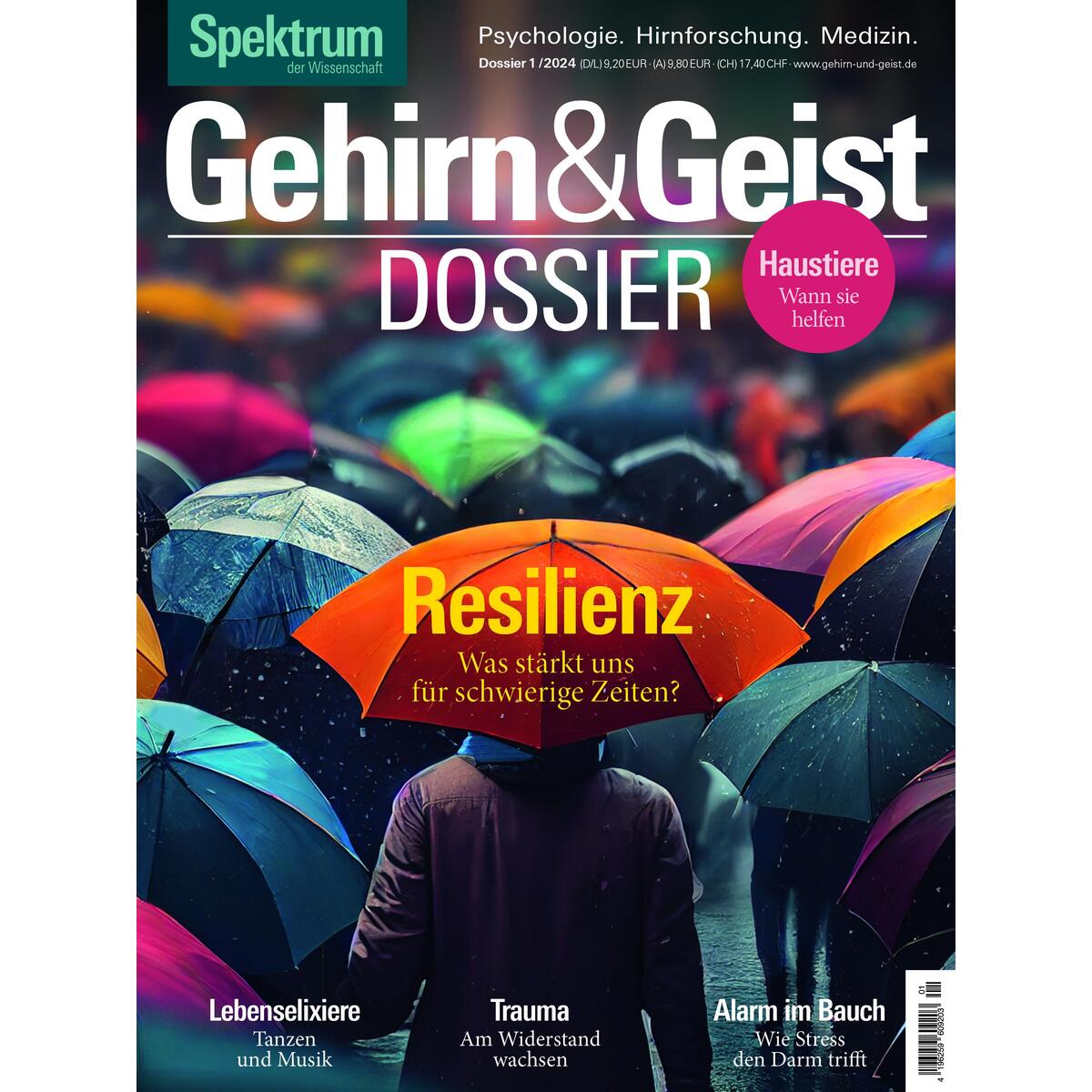 Gehirn&Geist Dossier 1/2024 - Resilienz von Spektrum D. Wissenschaft