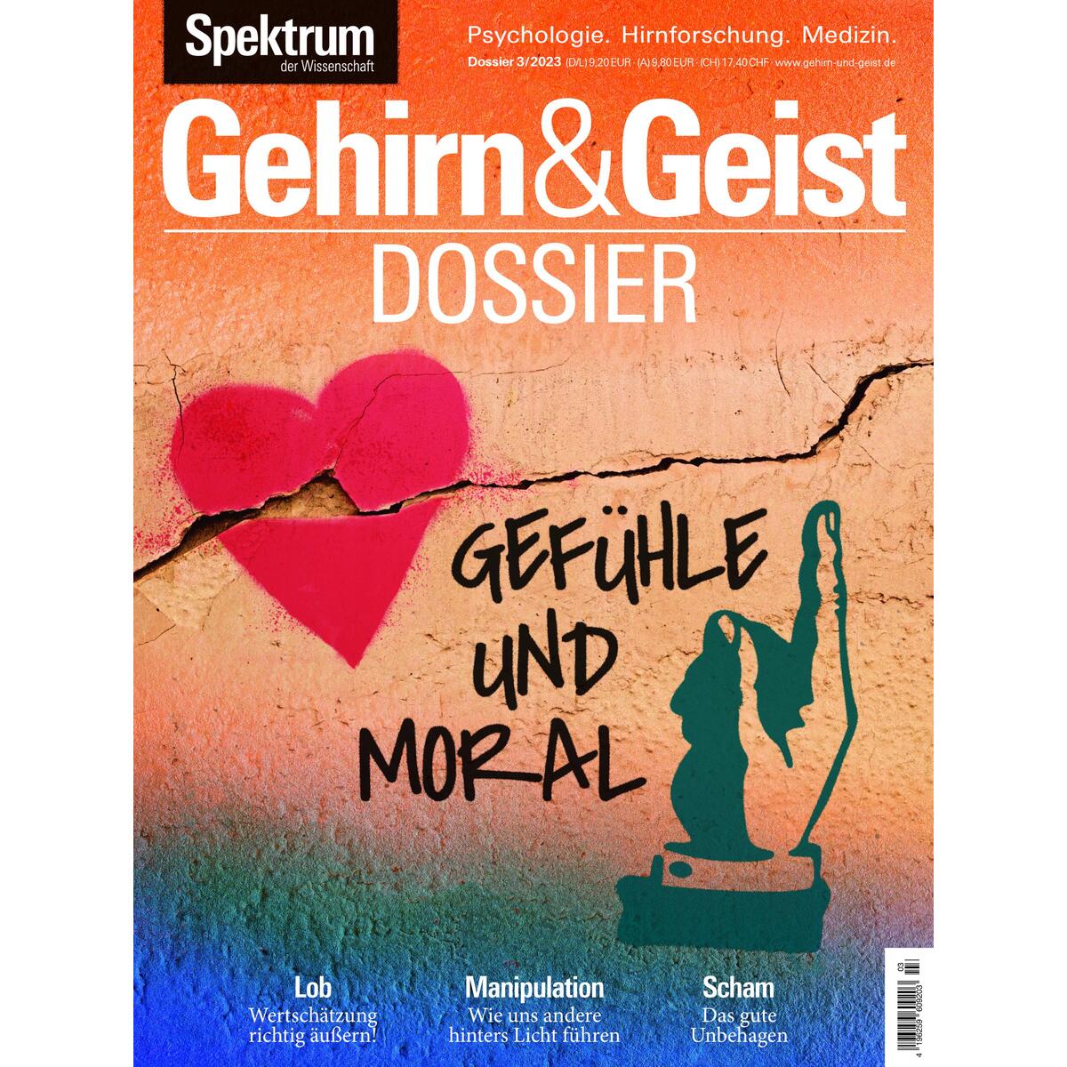 Gehirn&Geist Dossier - Gefühle und Moral Gehirn&Geist Dossier - Gefühle und Moral von Spektrum D. Wissenschaft