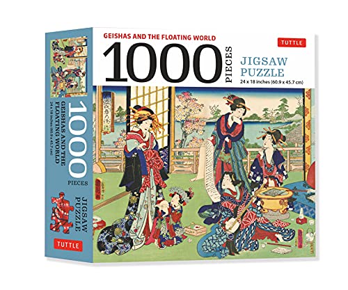 A Geishas and the Floating World Jigsaw Puzzle: 1000 Piece