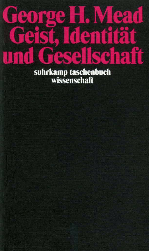 Geist, Identität und Gesellschaft Geist, Identität und Gesellschaft von Suhrkamp Verlag