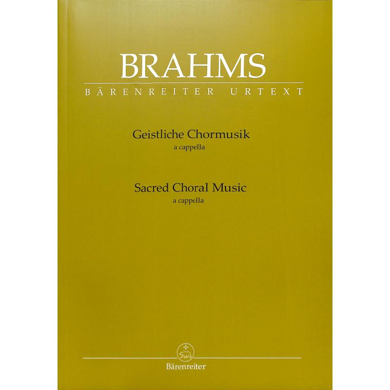 Geistliche Chormusik Geistliche Chormusik