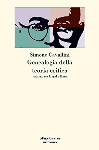 Genealogia Della Teoria Critica. Adorno tra Hegel e Kant (Philosophia) von Clinamen