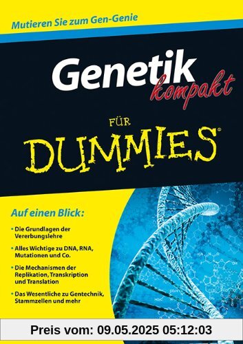 Genetik kompakt für Dummies (Fur Dummies)