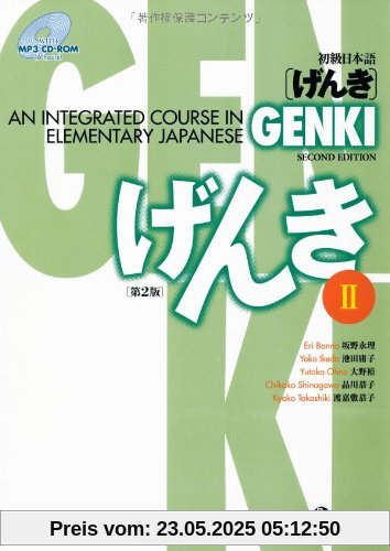 Genki: An Integrated Course in Elementary Japanese II