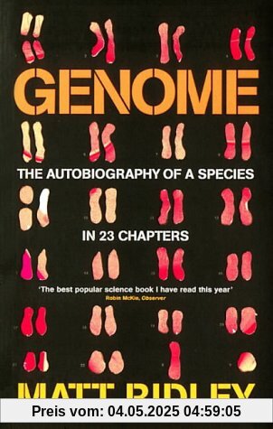 Genome: The Autobiography of a Species in 23 Chapters