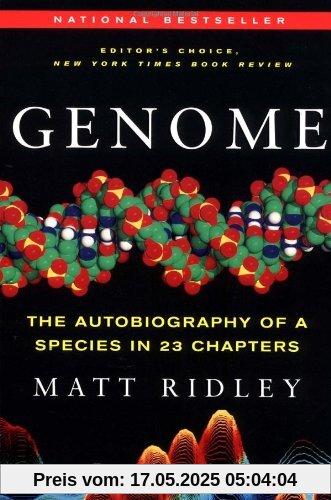 Genome: The Autobiography of a Species in 23 Chapters