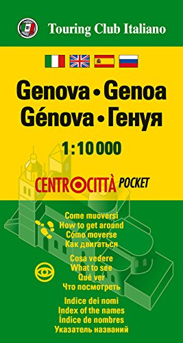 Genova 1:10.000 (Centrocitta pocket) von Touring