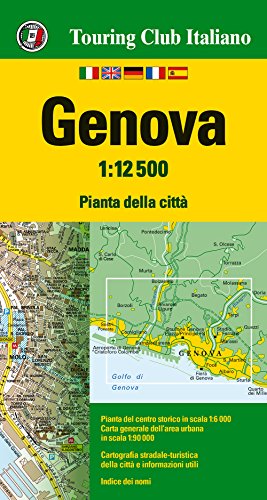 Genova 1:12.500 (Pianta della città) von Touring