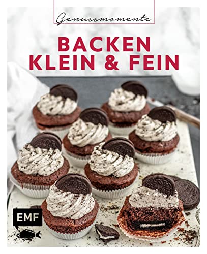 Genussmomente: Backen klein & fein: Schnell und einfach - Lieblingsrezepte für Vanille-Cupcakes, Chocolate Lava Cakes, Mango-Bienenstich-Muffins und ... im handlichen Format und modernem Design)