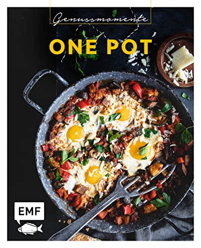 Genussmomente: One Pot: Ein Topf – viele Möglichkeiten: Leckere Rezepte von One-Pot-Lasagne, Belugalinsen-Curry mit Lachs bis Shakshuka ... im handlichen Format und modernem Design)