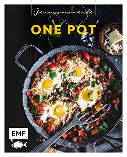 Genussmomente: One Pot: Ein Topf – viele Möglichkeiten: Leckere Rezepte von One-Pot-Lasagne, Belugalinsen-Curry mit Lachs bis Shakshuka ... im handlichen Format und modernem Design) von Edition Michael Fischer / EMF Verlag