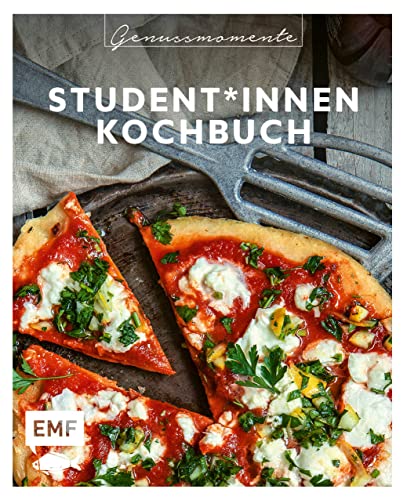 Genussmomente: Student*innen-Kochbuch: Schnell – günstig – lecker: Rezepte für Pfannen-Pizza, Halloumi-Burger, Gnocchi al limone und mehr! ... im handlichen Format und modernem Design) Genussmomente: Student*innen-Kochbuch: Schnell – günstig – lecker: Rezepte für Pfannen-Pizza, Halloumi-Burger, Gnocchi al limone und mehr! ... im handlichen Format und modernem Design)