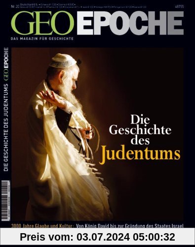 Geo Epoche, Nr. 20/05: Die Geschichte des Judentums: 20/2005