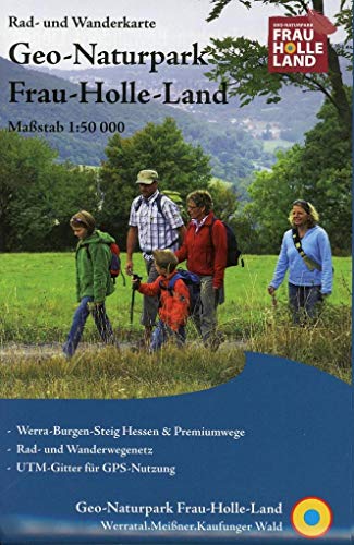 Geo-Naturpark Frau-Holle-Land: Rad- und Wanderkarte (reiß- und wetterfest) von KKV