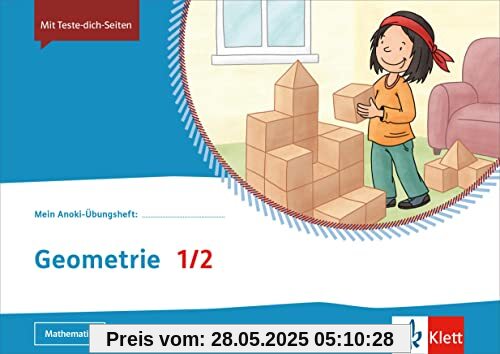 Geometrie 1/2: Übungsheft Klasse 1/2 (Mein Anoki-Übungsheft)