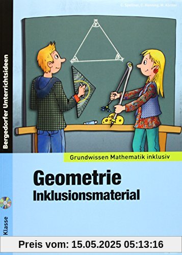 Geometrie - Inklusionsmaterial: 5. bis 10. Klasse (Grundwissen inklusiv)