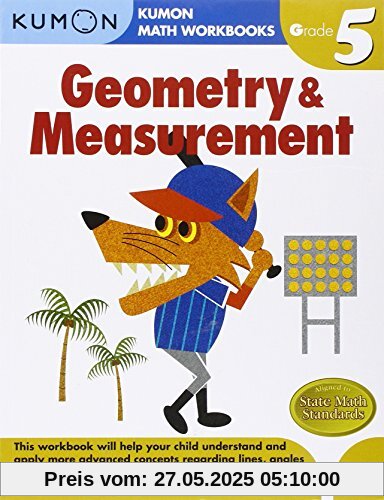 Geometry & Measurement, Grade 5 (Kumon Math Workbooks)