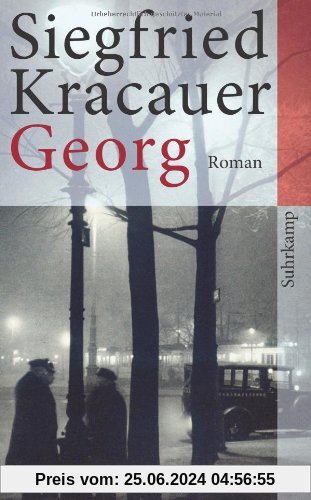 Georg: Roman (suhrkamp taschenbuch)