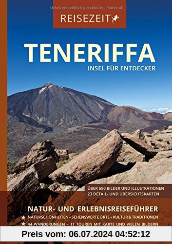 Gequo Reisezeit- Reiseführer Teneriffa - Insel für Entdecker: Natur- und Erlebnisreiseführer, GEQUO Verlag