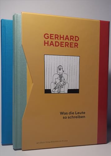 Gerhard Haderer: [Bd.1: Richard Pils (Hg.), Gerhard Haderer – Was die Leute so schreiben | Bd. 2: Martin Ross, Hades und sein Kosmos] (artedition · Verlag Bibliothek der Provinz) von Bibliothek der Provinz