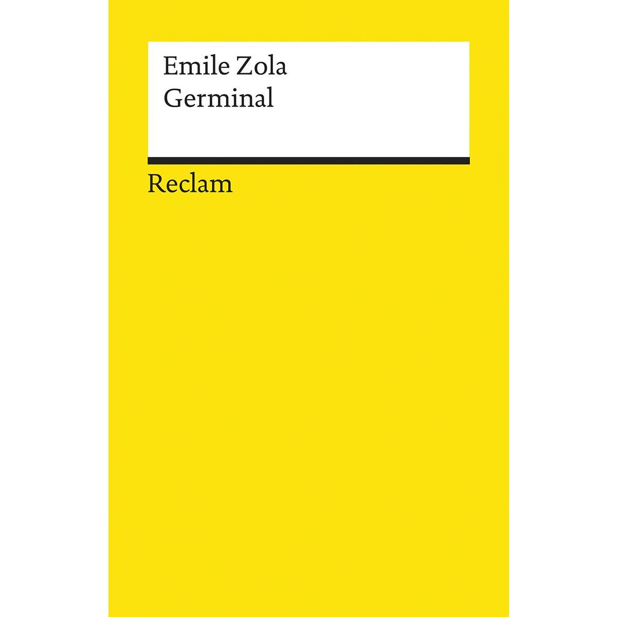 Germinal Germinal von Reclam Philipp Jun.