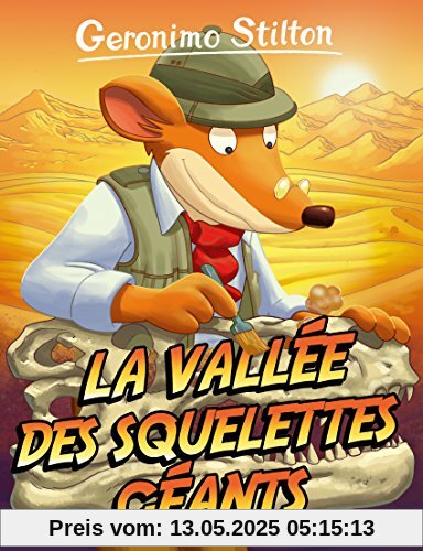 Geronimo Stilton, Tome 38 : La vallée des squelettes géants