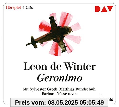 Geronimo: Hörspiel mit Sylvester Groth, Matthias Bundschuh, Barbara Nüsse u.v.a. (4 CDs)