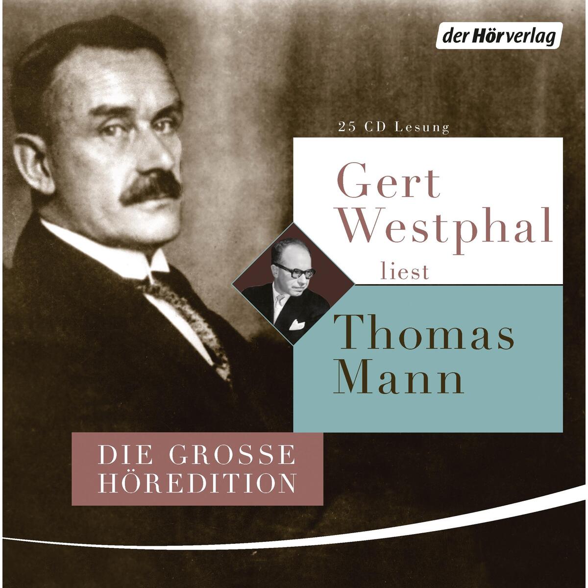 Gert Westphal liest Thomas Mann von Hoerverlag DHV Der