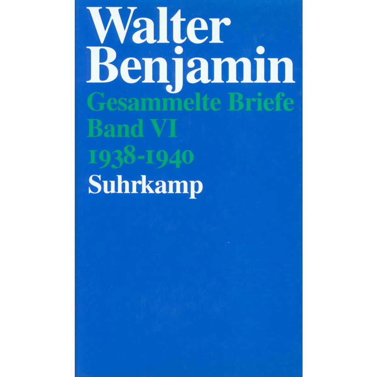 Gesammelte Briefe 6 Gesammelte Briefe 6 von Suhrkamp Verlag AG