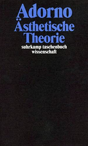 Gesammelte Schriften in 20 Bänden: Band 7: Ästhetische Theorie (suhrkamp taschenbuch wissensch... Gesammelte Schriften in 20 Bänden: Band 7: Ästhetische Theorie (suhrkamp taschenbuch wissensch...