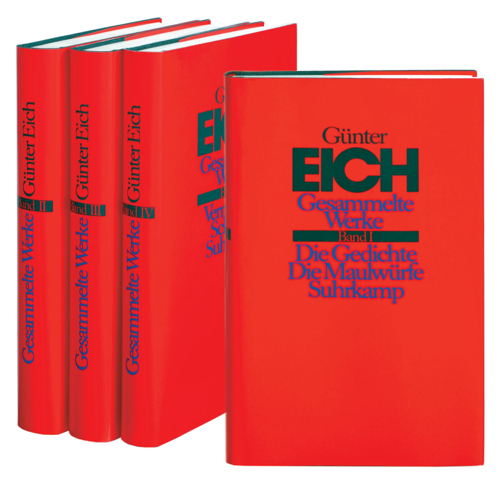 Gesammelte Werke in vier Bänden. Revidierte Ausgabe Gesammelte Werke in vier Bänden. Revidierte Ausgabe von Suhrkamp Verlag