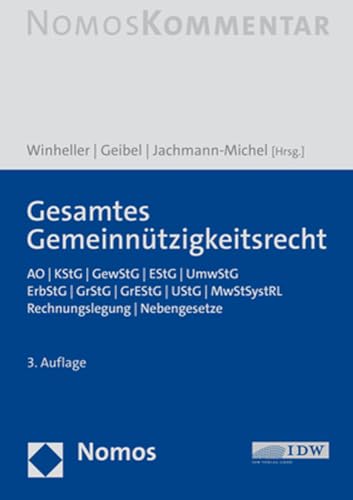 Gesamtes Gemeinnützigkeitsrecht: AO | KStG | GewStG | EStG | UmwStG | ErbStG | GrStG | GrEStG | UStG | MwStSystRL | Rechnungslegung | Nebengesetze Gesamtes Gemeinnützigkeitsrecht: AO | KStG | GewStG | EStG | UmwStG | ErbStG | GrStG | GrEStG | UStG | MwStSystRL | Rechnungslegung | Nebengesetze