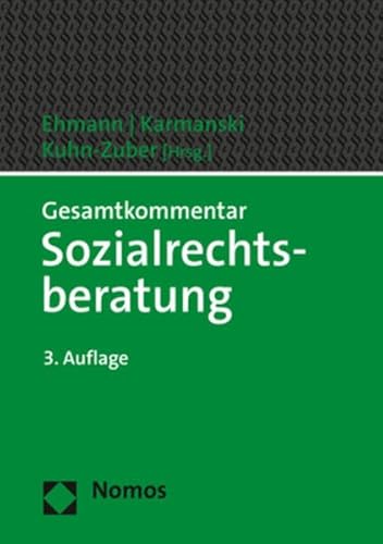 Gesamtkommentar Sozialrechtsberatung Gesamtkommentar Sozialrechtsberatung von Nomos