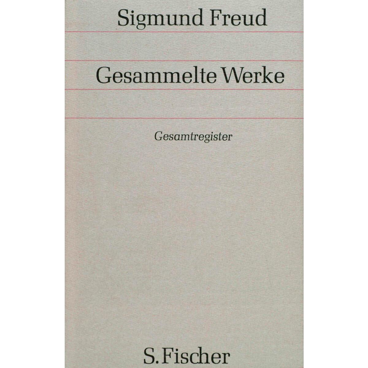 Gesamtregister der Bände 1-17 von FISCHER, S.