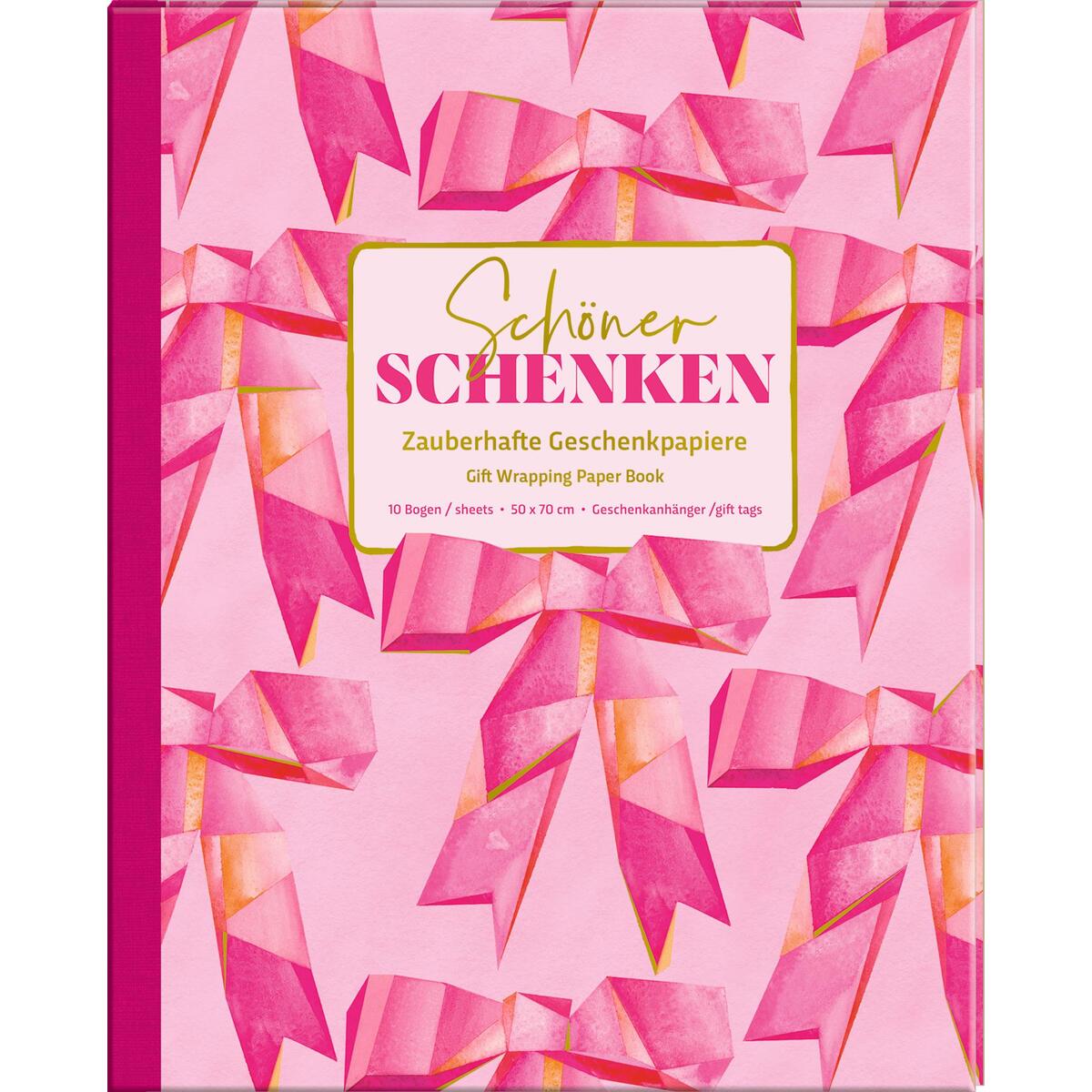 Geschenkpapier-Buch - All about pink von Coppenrath