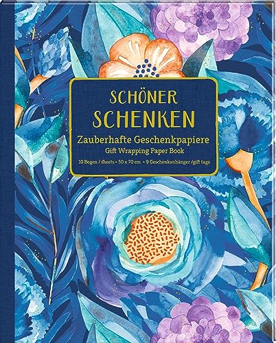 Geschenkpapier-Buch: Schöner schenken - Zauberhafte Geschenkpapiere