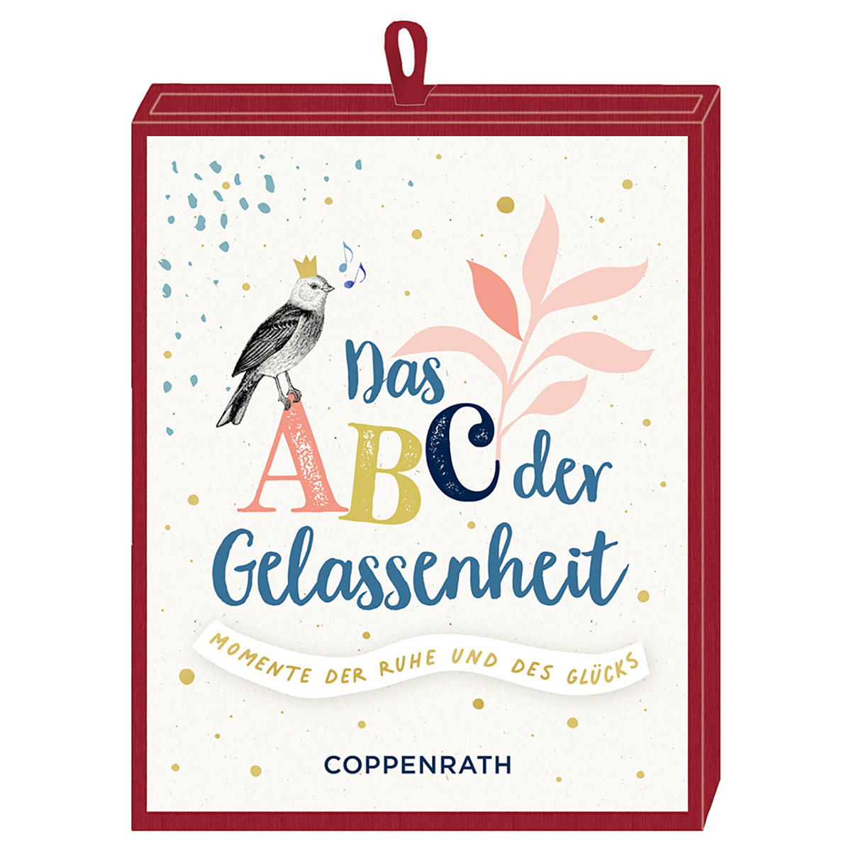 Geschenkschachtel »Das ABC der Gelassenheit« von Coppenrath