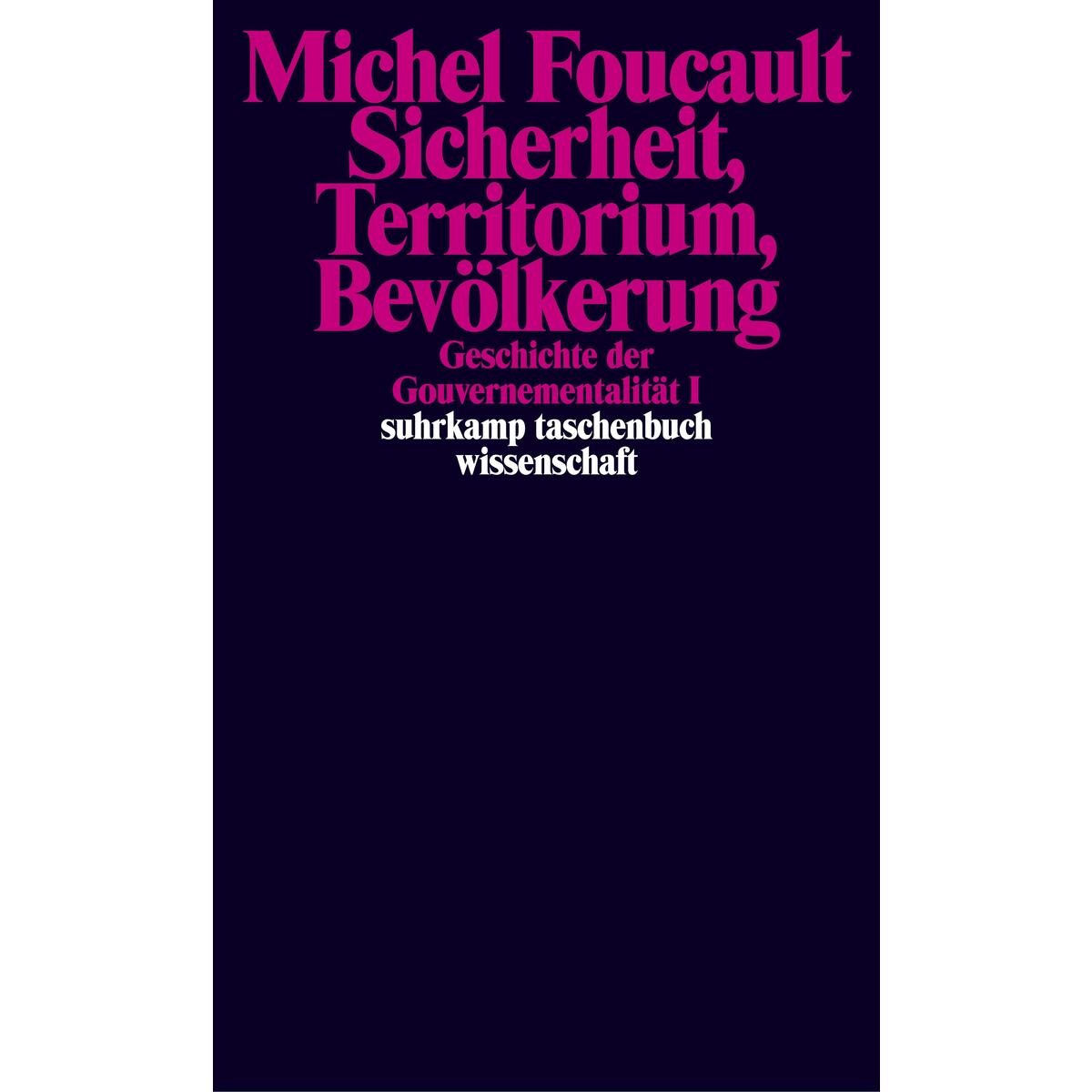Geschichte der Gouvernementalität Bde.1/2 Geschichte der Gouvernementalität Bde.1/2 von Suhrkamp Verlag