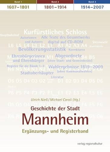 Geschichte der Stadt Mannheim 4: Ergänzungs- und Registerband für die Bde. 1-3
