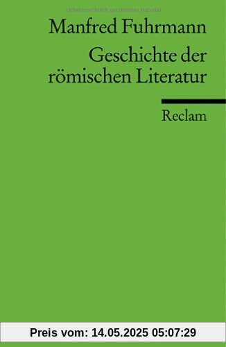 Geschichte der römischen Literatur