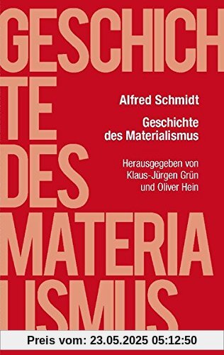Geschichte des Materialismus