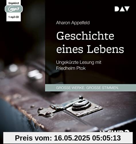 Geschichte eines Lebens: Ungekürzte Lesung mit Friedhelm Ptok (1 mp3-CD)