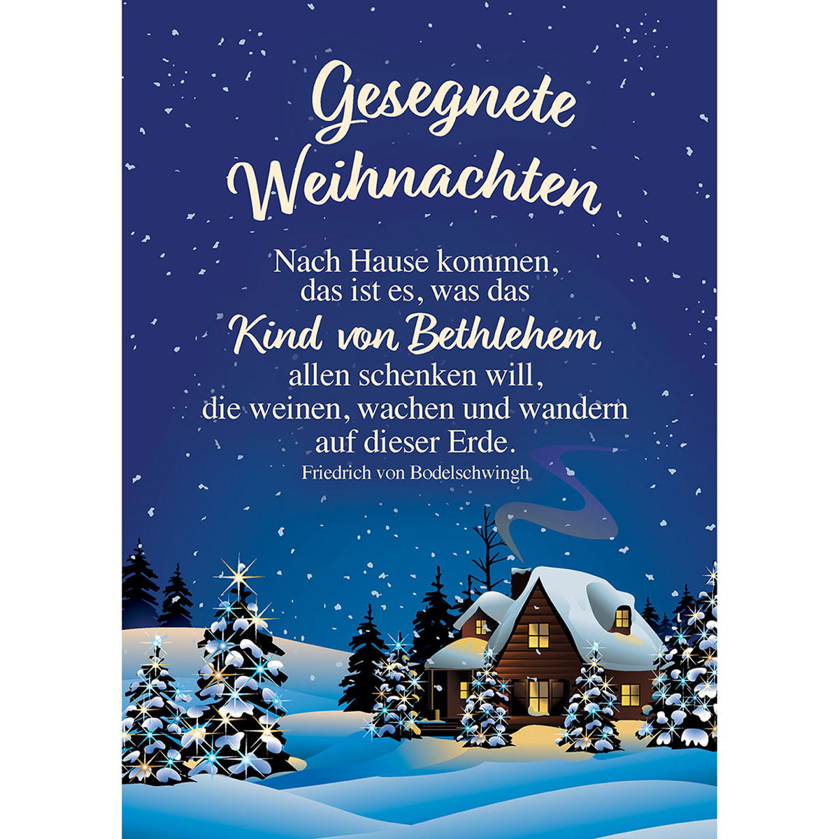 Gesegnete Weihnachten von Kawohl-Verlag