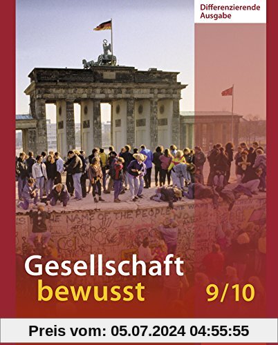 Gesellschaft bewusst - Ausgabe 2014 für Niedersachsen: Schülerband 9/10