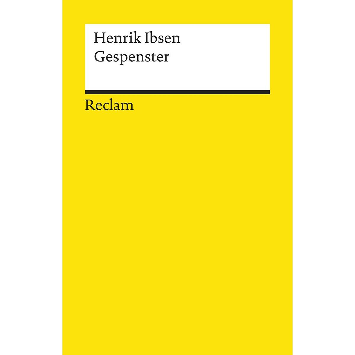 Gespenster Gespenster von Reclam Philipp Jun.
