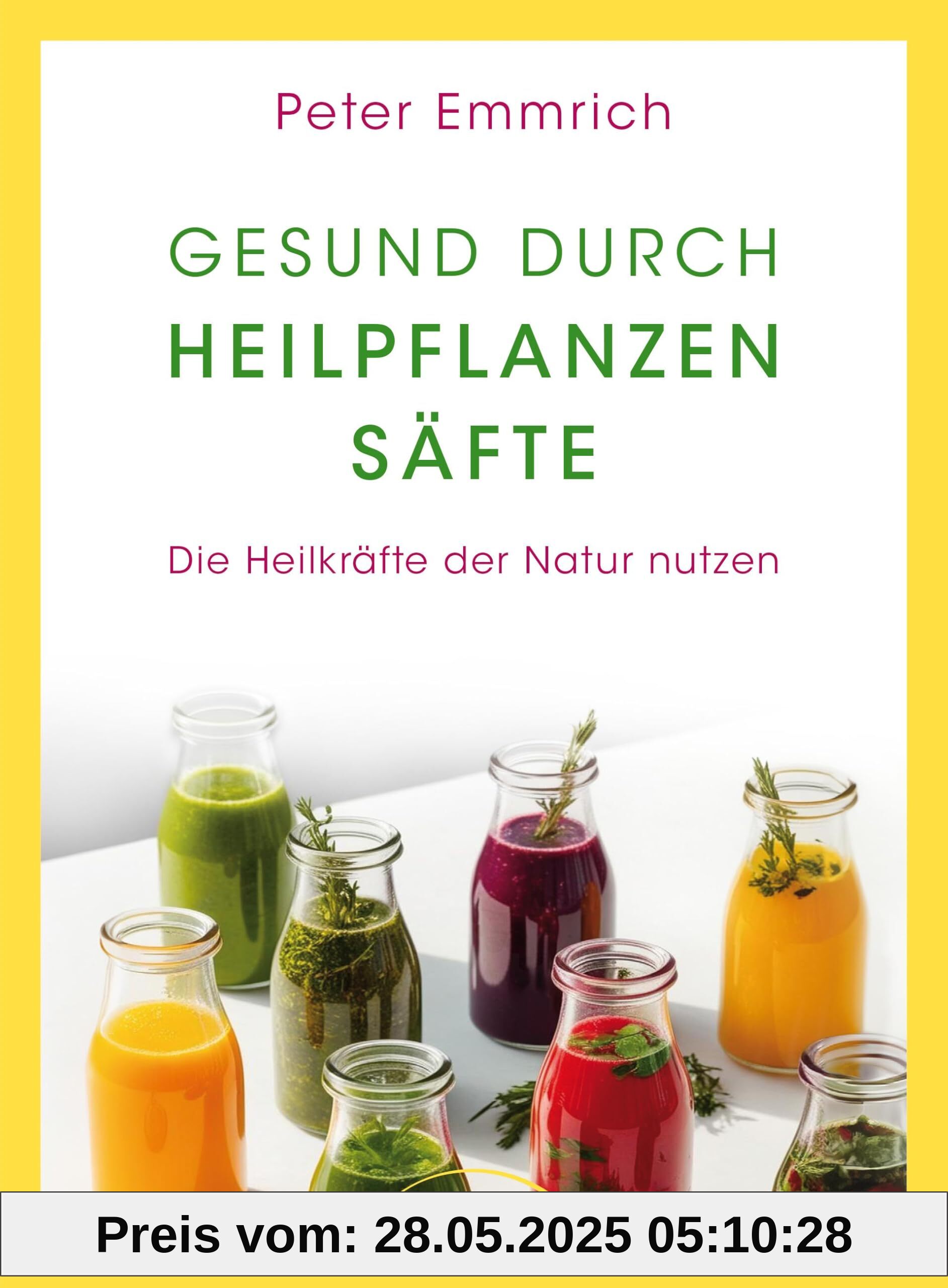 Gesund durch Heilpflanzensäfte: Die Heilkräfte der Natur nutzen