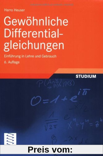 Gewöhnliche Differentialgleichungen: Einführung in Lehre und Gebrauch (Mathematische Leitfäden)