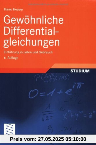 Gewöhnliche Differentialgleichungen: Einführung in Lehre und Gebrauch (Mathematische Leitfäden)