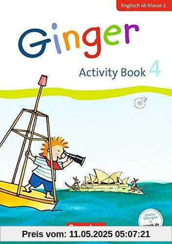 Ginger - Early Start Edition - Neubearbeitung: 4. Schuljahr - Activity Book: Mit Audio-CD, Minibildkarten und Faltbox Ginger - Early Start Edition - Neubearbeitung: 4. Schuljahr - Activity Book: Mit Audio-CD, Minibildkarten und Faltbox