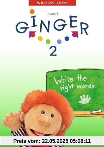 Ginger - Westliche Bundesländer/Östliche Bundesländer und Berlin - Bisherige Ausgabe: Band 2: 4. Schuljahr - Writing Book: Mit Lösungsheft: 4. ... für den früh beginnenden Englischunterricht Ginger - Westliche Bundesländer/Östliche Bundesländer und Berlin - Bisherige Ausgabe: Band 2: 4. Schuljahr - Writing Book: Mit Lösungsheft: 4. ... für den früh beginnenden Englischunterricht